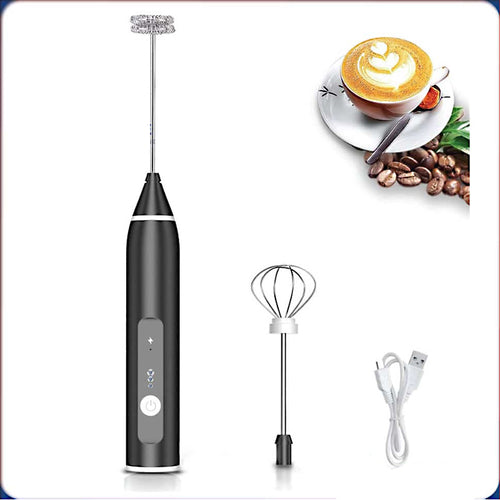 Rechargeable Coffee Beater & Milk Frother