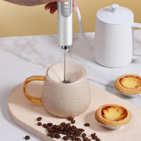 Rechargeable Coffee Beater & Milk Frother