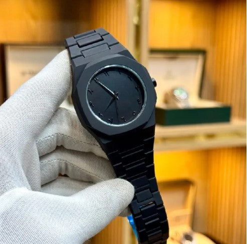 Black Arabic Aura Watch For Men