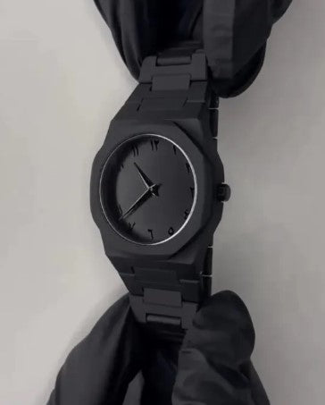 Black Arabic Aura Watch For Men